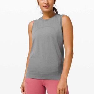 Lululemon Swiftly Breathe Muscle Tank Slate / Slate